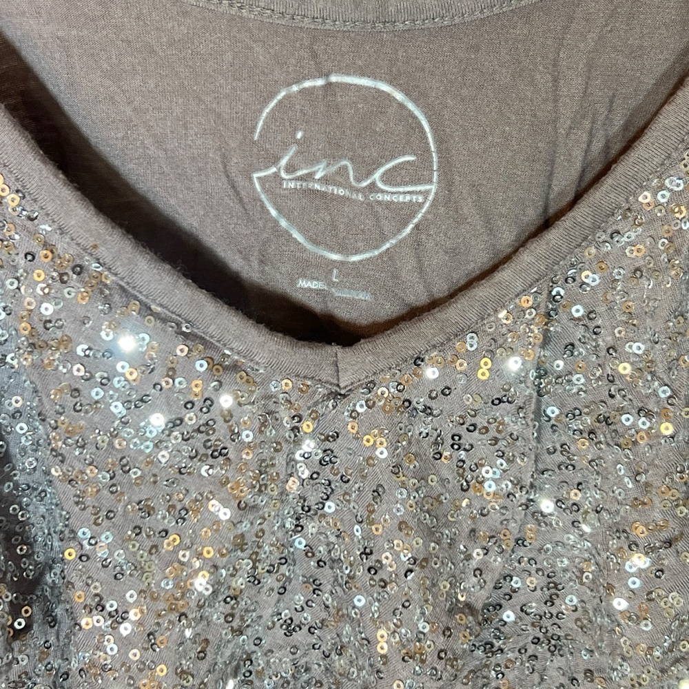 Vintage Y2K Silver Sequin Disco Rave Cami - Picture 6 of 13